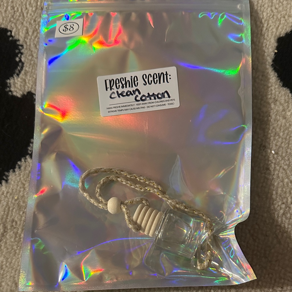Freshie Scent Clean Cotton Air Freshener